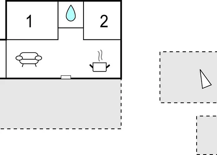 アパート Two-bedroom In Ratac